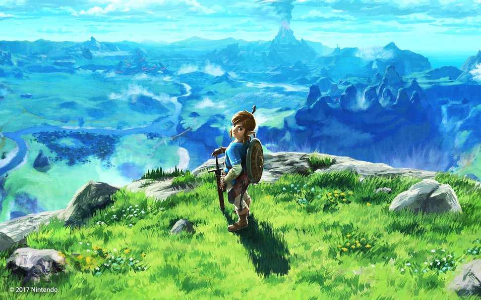 the legend of zelda: breath of the wild cover art